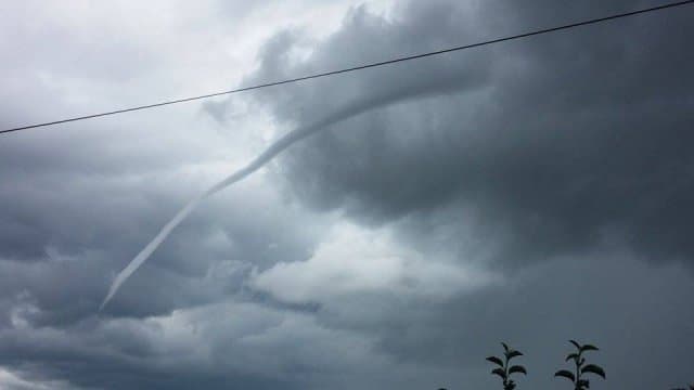 Image d'illustration pour Tuba et tornade à Riom dans le Puy de Dôme