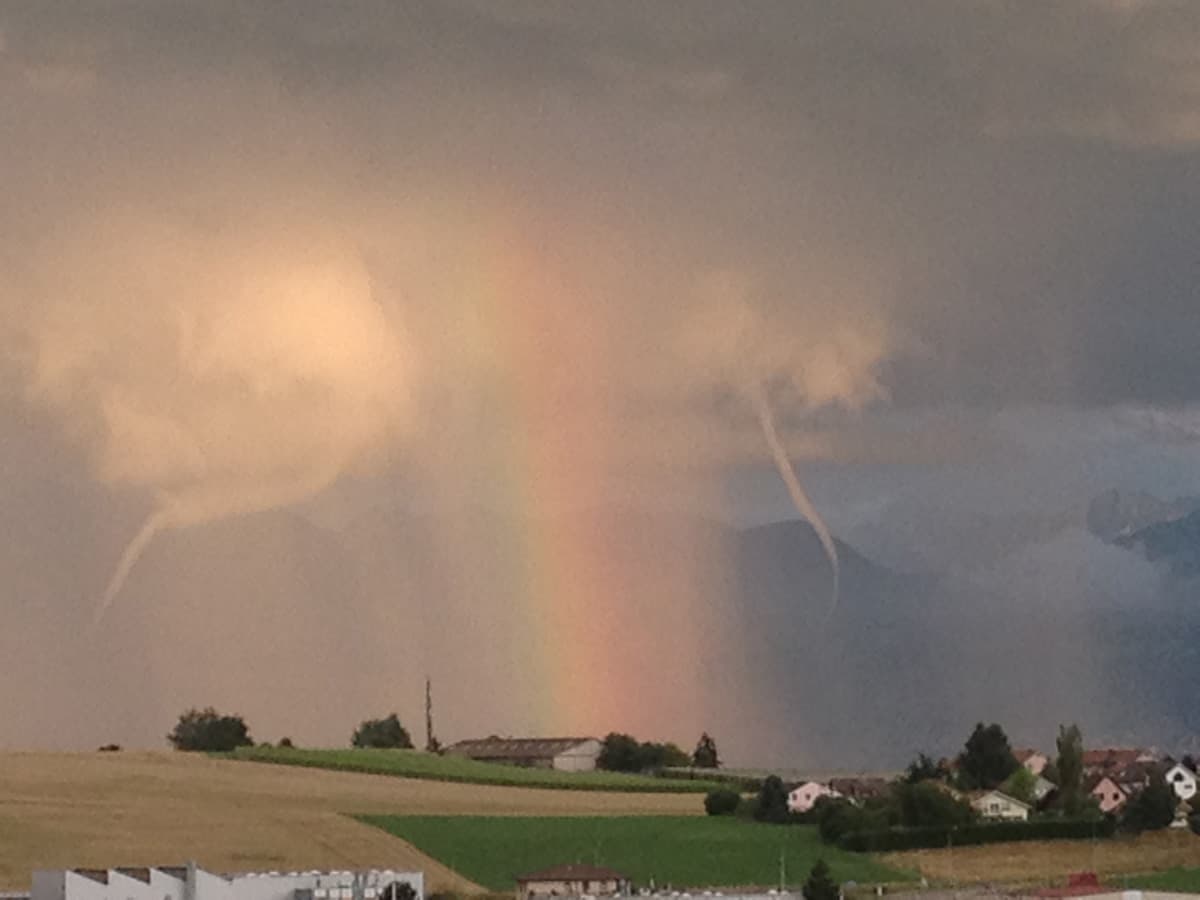 Image d'illustration pour Orages violents en Corse - Trombe sur le Léman