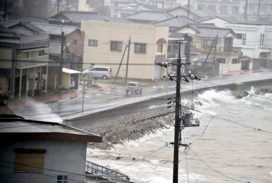 Image d'illustration pour Typhon Halong - pluies remarquables - 10 morts au Japon, 2 aux Philippines