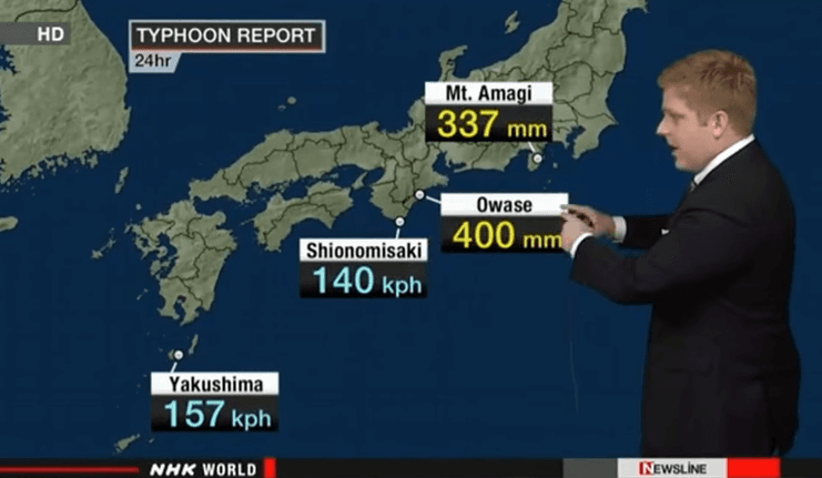Image d'illustration pour Bilan meurtrier du typhon Phanfone sur le Japon