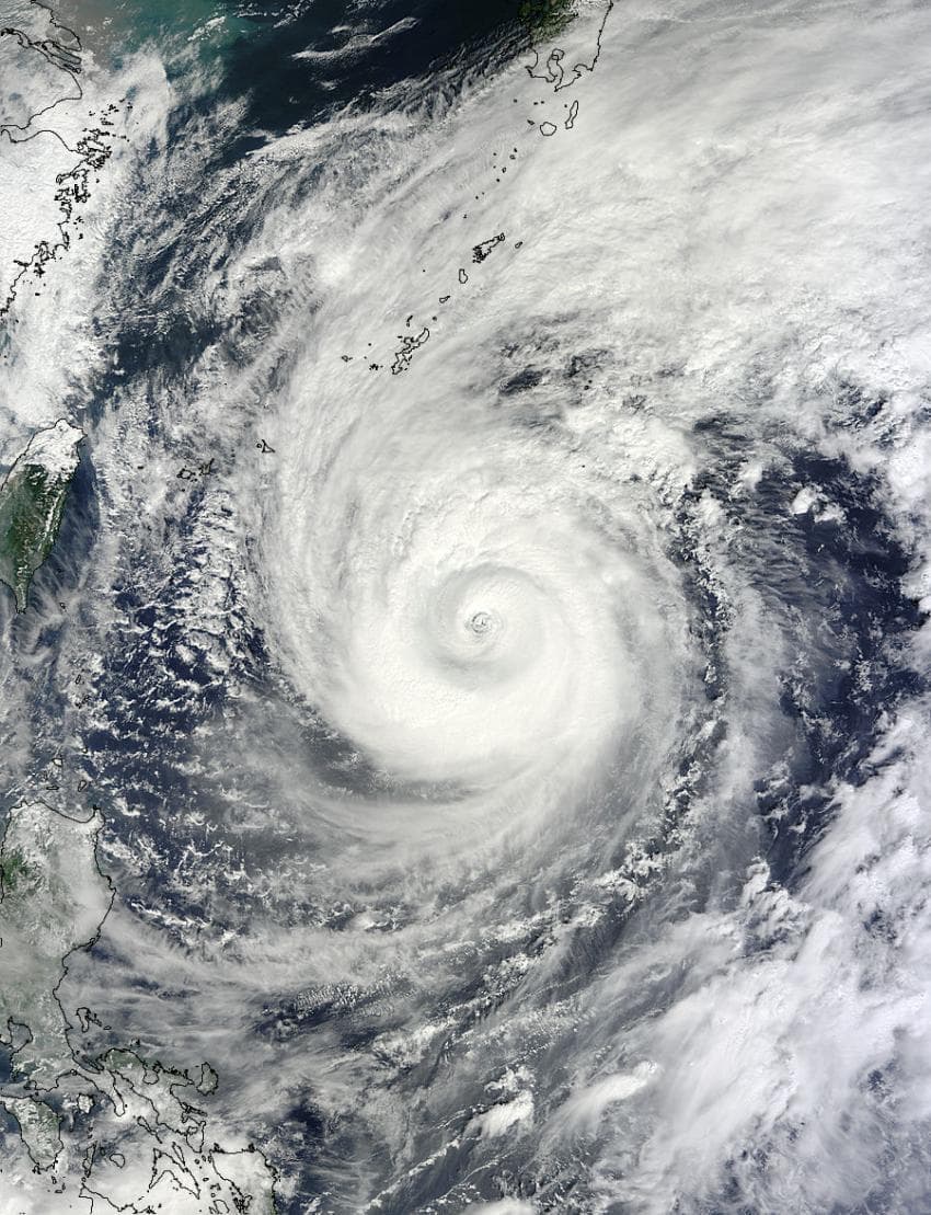 Image d'illustration pour Bilan après le passage du typhon Vongfong au Japon