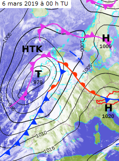Image d'illustration pour Tempête en montagne et orages : un 6 mars agité