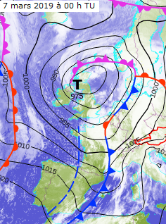Image d'illustration pour Tempête en montagne et orages : un 6 mars agité