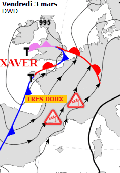 Image d'illustration pour Vigilance : vent, orage et neige au Sud vendredi et samedi