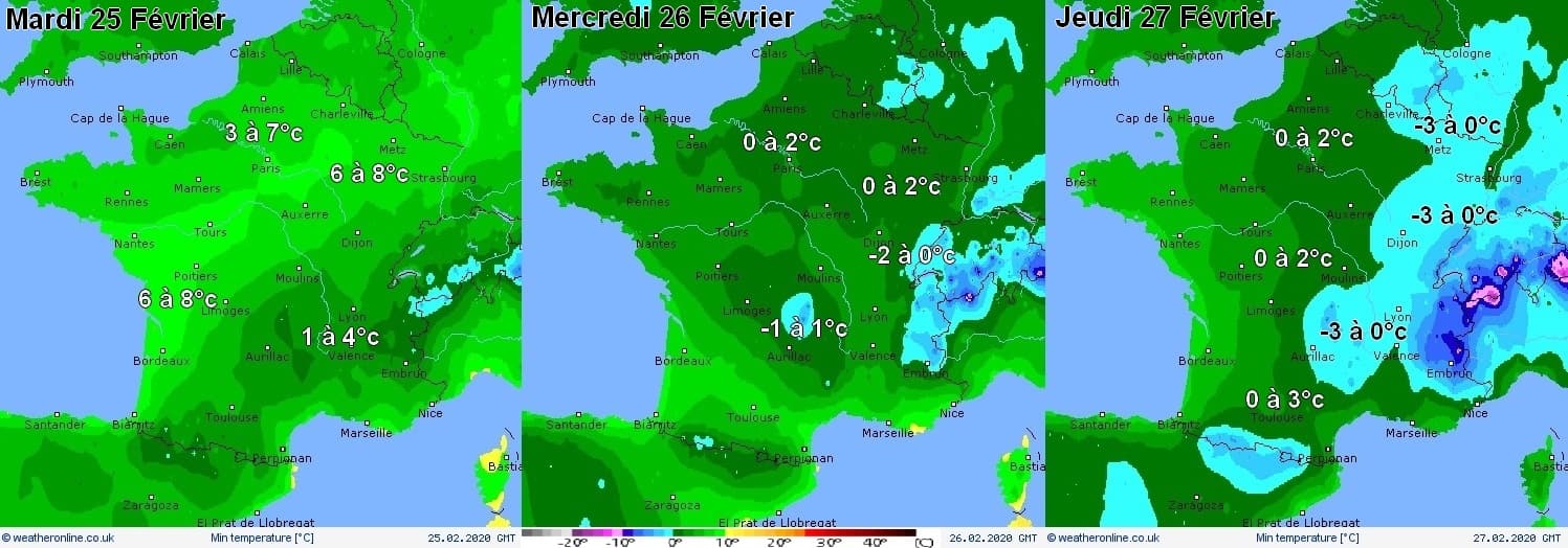Image d'illustration pour Coup de froid et risque de neige sur le pays cette semaine