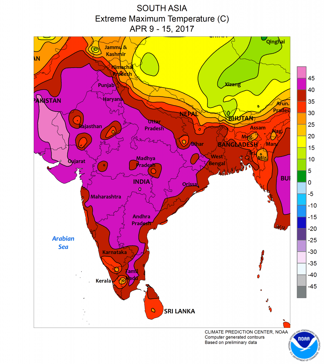 Image d'illustration pour Chaleur record au Pakistan : jusqu'à 50°C 