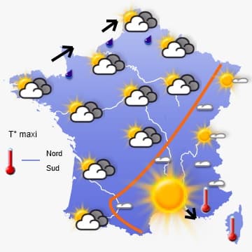 Beau week-end au Sud, plus mitigé au Nord 