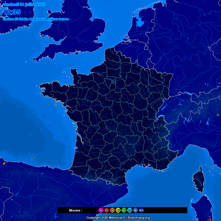 Image d'illustration pour Orages parfois forts avant un week-end très chaud