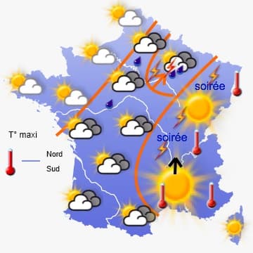 L'influence océanique gagne lentement du terrain