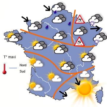 Changement de temps en fin de semaine