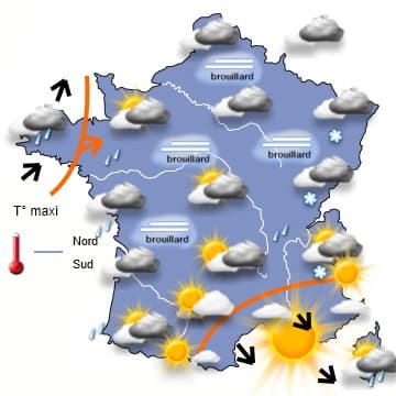 Retour à un classique courant perturbé d'ouest